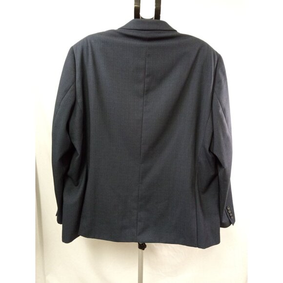 Claiborne Men's Navy Blue Suit Jacket Size 52R - Picture 2 of 8